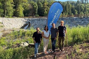Nach Hochwasser 2023: Treimischer Teich in Viktring umfassend saniert. Foto: Büro Landesrätin Lagger-Pöllinger