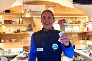 Debora Carlet neue Betreiberin des beliebten Eissalons. Foto: Mein Klagenfurt