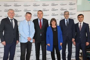 Delegation aus tadschikischer Partnerstadt Duschanbe zu Besuch in Klagenfurt. Foto: StadtKommunikation/Wajand