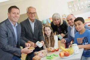 Gesundes Frühstück für Schüler: „Breakfastclub“ geht weiter. Foto: StadtKommunikation/Wajand