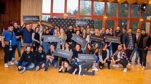 Die TeilnehmerInnen des ersten BerufsschülerInnen Kickoffs. Foto: ÖGB Kärnten