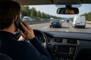 Ablenkung bleibt größte Unfallgefahr auf Österreichs Autobahnen. Foto: Symbolbild