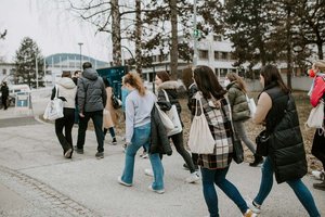 Besucherrekord beim Tag der Offenen Tür an der Universität Klagenfurt. Foto: Christina Supanz