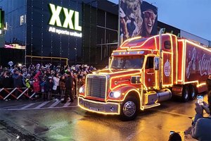 Weihnachtszauber! Der Coca-Cola Weihnachtstruck kommt nach Klagenfurt. Foto: Mein Klagenfurt