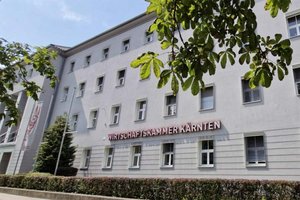 Die Wirtschaftskammer Kärnten in der Klagenfurter Bahnhofstraße: Foto: Mein Klagenfurt