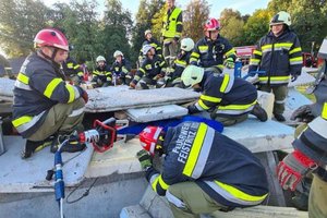 Rund 300 Einsatzkräfte üben in Ebenthal für den Ernstfall. Foto: KK