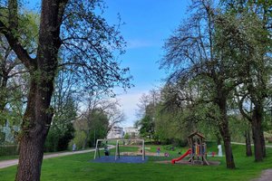 Spielplatz Koschatpromenade soll öffentliche Toilette erhalten. Foto: Mein Klagenfurt