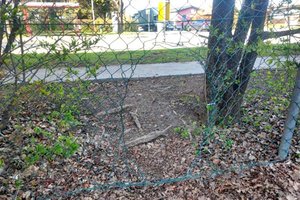 Fußballplatz am Rudolfsbahngürtel soll wieder instandgesetzt werden. Foto: KK