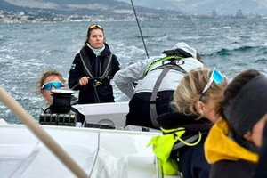 Hochseesegeln: Bronze für Klagenfurter Schwestern Rosa und Greta Donner. Foto: zVg