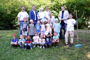 10 Jahre Gartenkinder: Arbeitsmarktprojekt trifft auf Nachhaltigkeit und Elementarpädagogik. Foto: Büro LHStv.in Schaunig