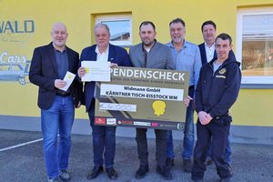 v.l.n.r.: Bernhard Erler, Martin Treffner, David Widmann, Bernhard Widmann, Karl Platzer und Manuel Untersteiner. Foto: Kärntner Messen