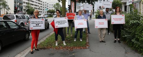 Straßenaktion der SPÖ-Frauen zum Equal Pension Day