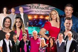 25 Jahre „STARnacht am Wörthersee“: Diese Stars stehen im Sommer auf der Bühne in der Klagenfurter Ostbucht. Foto: ipmedia