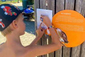 Neue Rätselrallye im Strandbad Klagenfurt. Foto: Stadtwerke Klagenfurt
