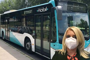 Ab 1. Juli fällt FFP2-Maskenpflicht in den KMG-Bussen - Erhöhung der Tarife