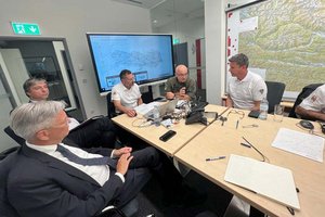 Unwetter und Regen: Landeskrisenstab wurde hochgefahren. Foto: LR Daniel Fellner
