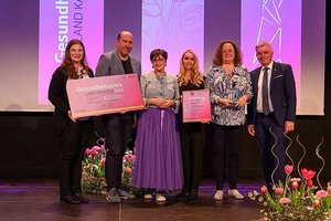 Gesundheitspreis 2023: Gewinner aus Maria Saal, Velden und Hermagor-Pressegger See. Foto: Hannes Pacheiner