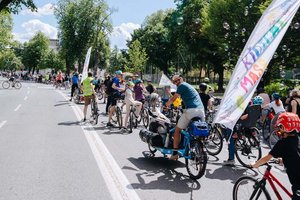 Die Kidical Mass rollt am 19. September wieder durch Klagenfurt. Foto: sabinebiedermannphotography.com