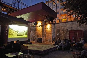 Kunstfilmtage im Lendhafen am 21. und 22. August 2025. Foto: Johannes Puch
