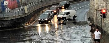 Nach Unwetter: Klagenfurter Feuerwehren im Dauereinsatz