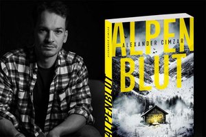 Klagenfurter Autor Alexander Cimzar präsentiert neuen Thriller „Alpenblut“. Foto: Alexander Cimzar/Emons-Verlag