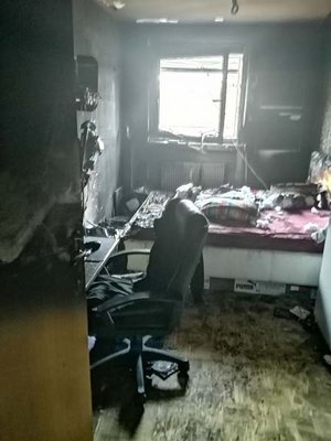 In der Wohnung entstand erheblicher Sachschaden. Foto: Berufsfeuerwehr Klagenfurt 