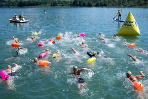 Finale des Alpen-Adria-Swim-Cups 2024 am Wörthersee. Foto: AASC
