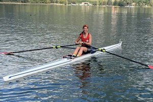 Ella Leitner vom Ruderverein Albatros-Klagenfurt. Foto: o.ecoboxsued@gmail.com