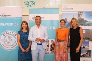 Klagenfurt zieht Bilanz über Kindergartenjahr und stellt neue Projekte vor. Foto: StadtKommunikation / Buchner Klagenfurt zieht Bilanz über Kindergartenjahr und stellt neue Projekte vor. Foto: StadtKommunikation / Buchner