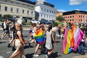 Es wird wieder bunt in Klagenfurt: 8. Regenbogenparade am 8. Juli. Foto: Mein Klagenfurt
