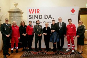 Neujahrsempfang des Roten Kreuzes im Schloss Maria Loretto. Foto: Dietmar Wajand