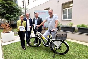 v.l.: Sandra Wassermann, Helmuth Micheler, Julian Geier und Adi Kulterer. Foto: Mein Klagenfurt