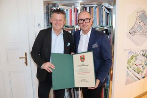 25 Jahre „Kärnten Event“: Ehrung für Wolfgang Kudler. Foto: StadtKommunikation / Buchner