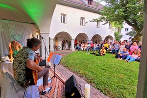 Kostenloses Freiluftkulturprogramm in Klagenfurts schönsten Innenhöfen. Foto: Mein Klagenfurt