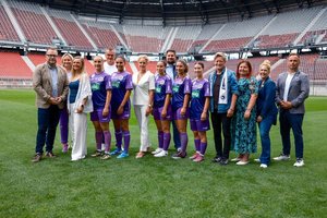 Austria-Frauen starten durch: Mit Anja Danesh und viel Rückenwind in die 2. Bundesliga. Foto: Austria Klagenfurt/Kristan
