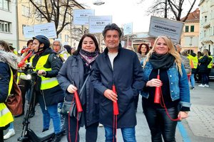 Die Proteste der Elementarpädagogen gehen weiter. Foto: Mein Klagenfurt