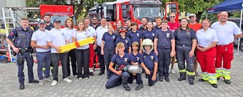 Diverse Einsatzorganisationen präsentierten sich beim Tag der offnen Tür der FF Hauptwache Klagenfurt