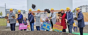Spatenstich für das Alpen-Adria Familien- und Sportbad in Klagenfurt erfolgt. Foto: Mein Klagenfurt