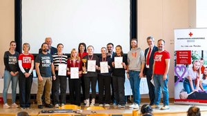 BG Mössinger holt Gold und Silber beim Erste Hilfe Landesjugendbewerb. Foto: Rotes Kreuz