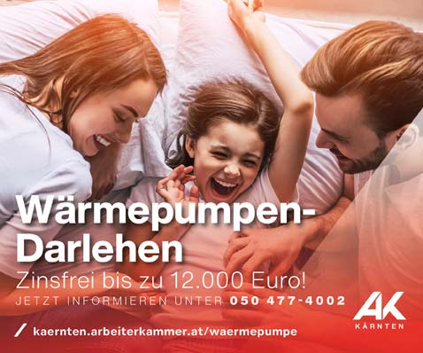 AK-Wärmepumpendarlehen. Zinsfrei bis zu 12.000 Euro!