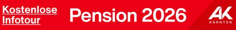 Kostenlose Infotour von AK und ÖGB Kärnten: Pension 2026, jetzt anmelden!
