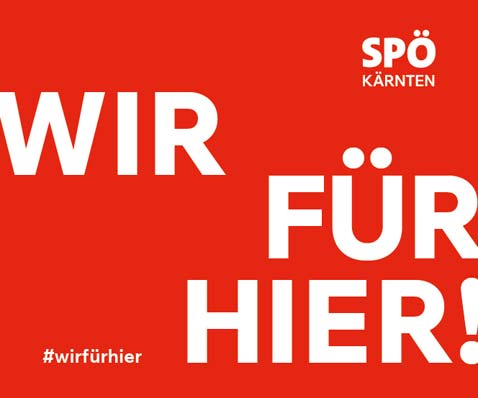 Wir für hier! SPÖ Kärnten